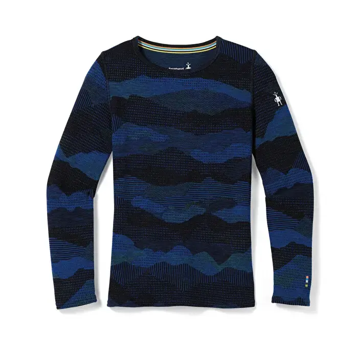 Smartwool Kids Classic Thermal LS Ptrn Crew Geprüft