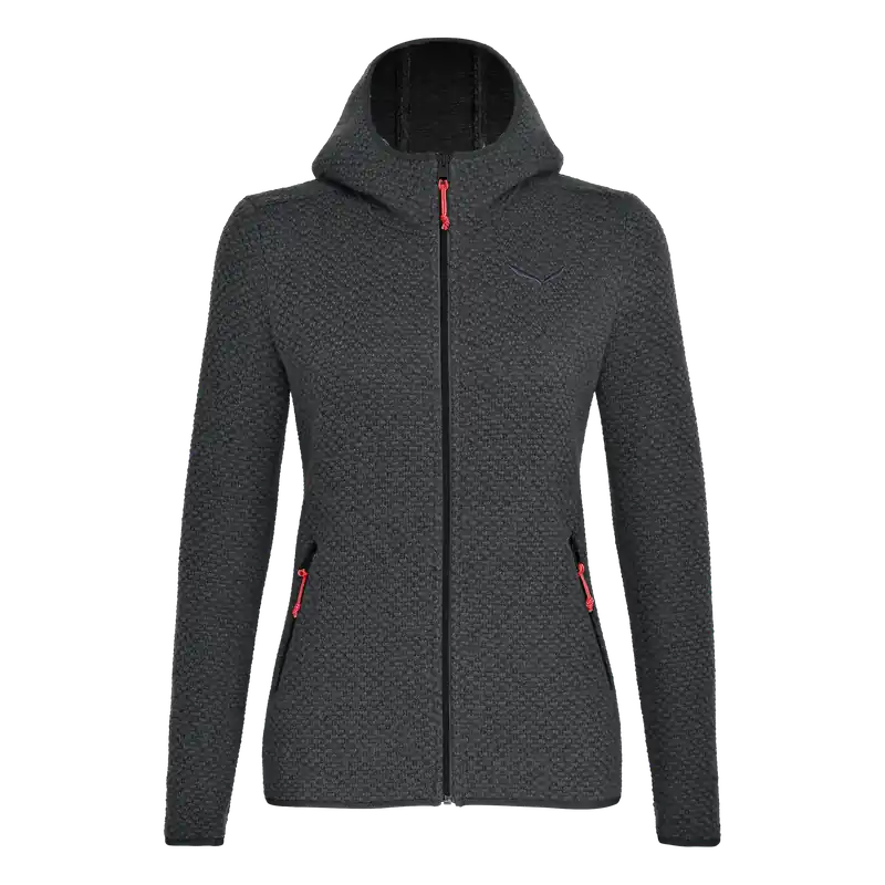 Salewa Woolen 2L Hoody-W-Onyx Beliebt
