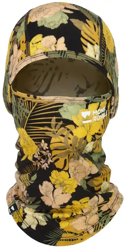 Mons Royale Santa Rosa Balaclava - floral camo Neue Kollektion