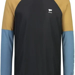 Mons Royale Tarn Merino Shift Wind Jersey Men - Blue Slate / Black Finale Aktion