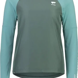 Bestpreis Mons Royale Tarn Merino Shift Wind Jersey Women - Sage / Burnt Sage