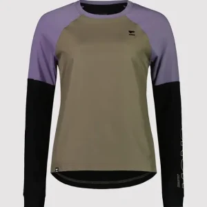 Mons Royale Tarn Merino Wind Jersey W Walnut/Blk Meistverkauft
