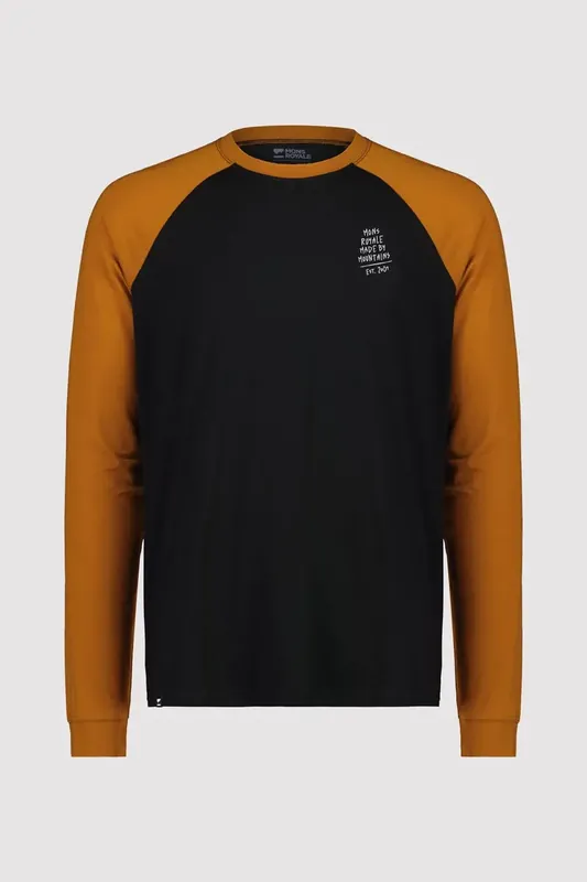 Sichere Zahlung Mons Royale Icon Raglan LS Black/Copper