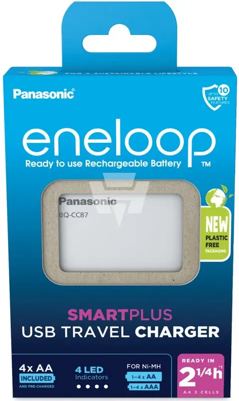 Top-Angebot Coast eneloop Charger BQ-CC87 unbestückt