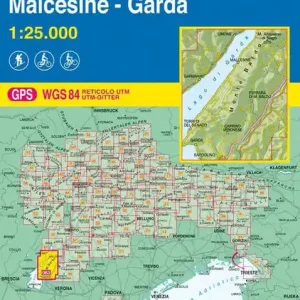 Tabacco WK 63 Monte Baldo 25T. Versand Am Gleichen Tag