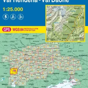 Tabacco WK 77 Adamello Sud 25T. Günstig