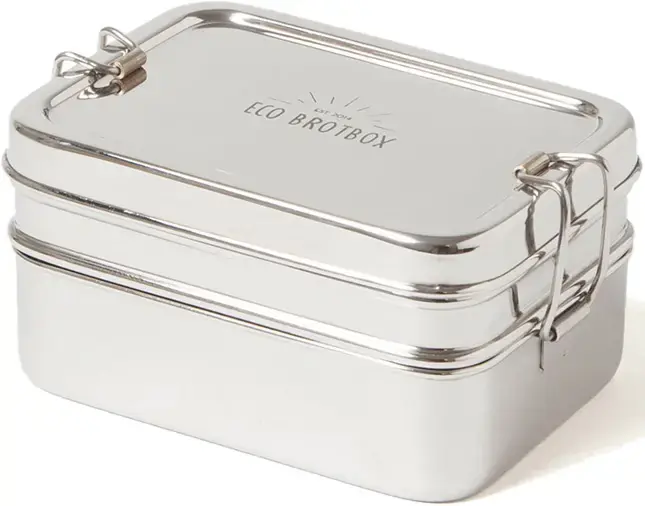 Sonderangebot Eco Brotbox Dabba Magic mit Snackbox
