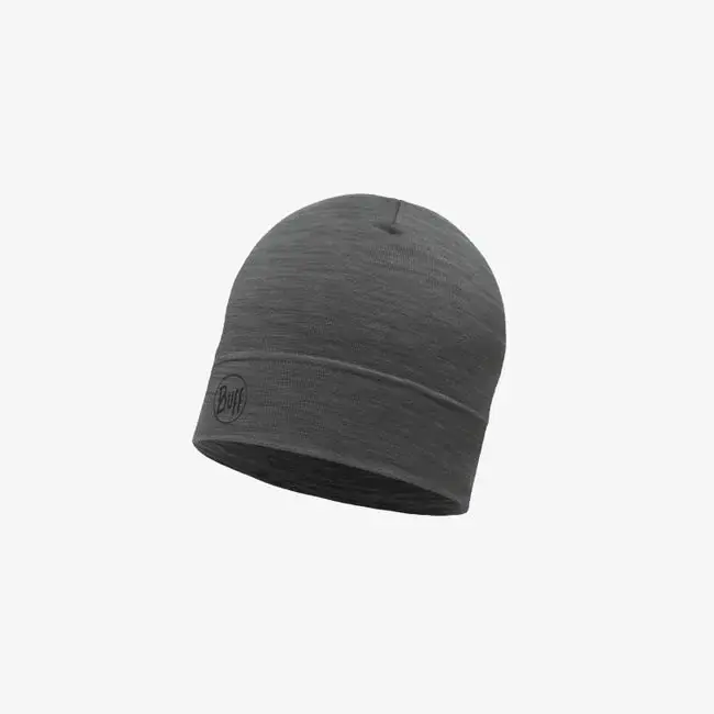 Buff Merino Lightweight Beanie Solid Grey Online Kaufen