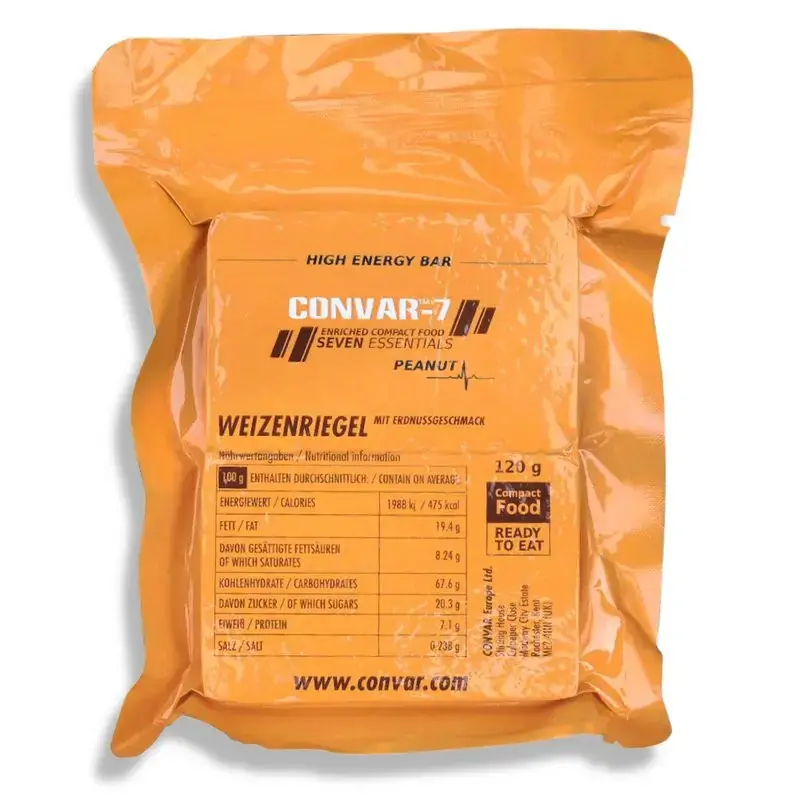 Convar CONVAR-7 High Energy Bar Peanut 120g Preiswert