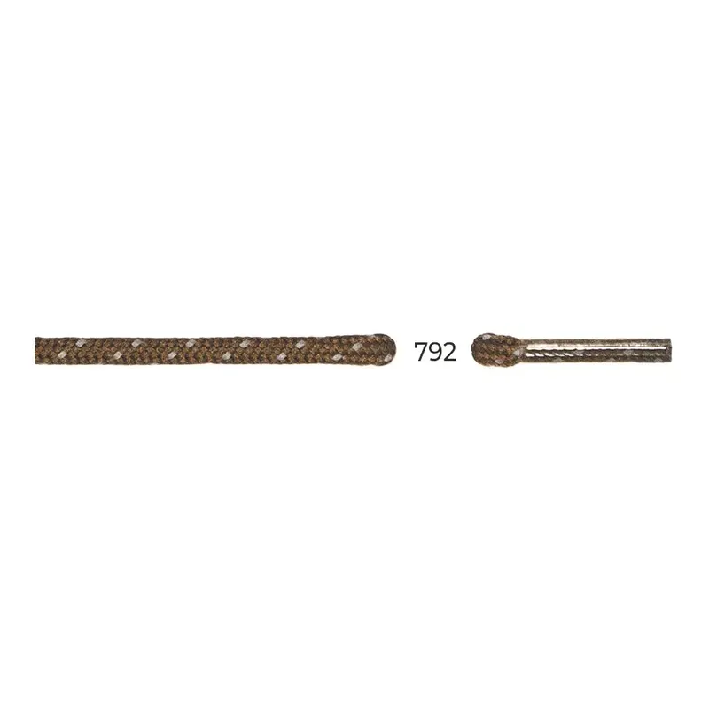 Markenprodukt Barth Schuhbandl Magic Rund 120cm 792 Braun/Weiß