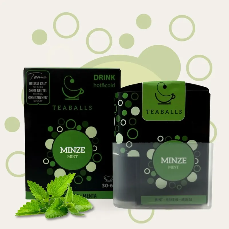 Jetzt Kaufen Teaballs Minze Spender 30/60 Tassen