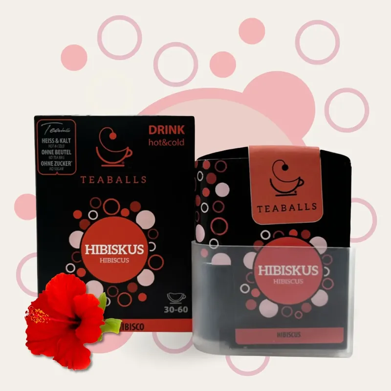 Günstig Teaballs Hibiskus Spender 30/60 Tassen
