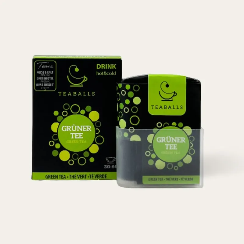 Billig Teaballs Grüner Tee Spender 30/60 Tassen
