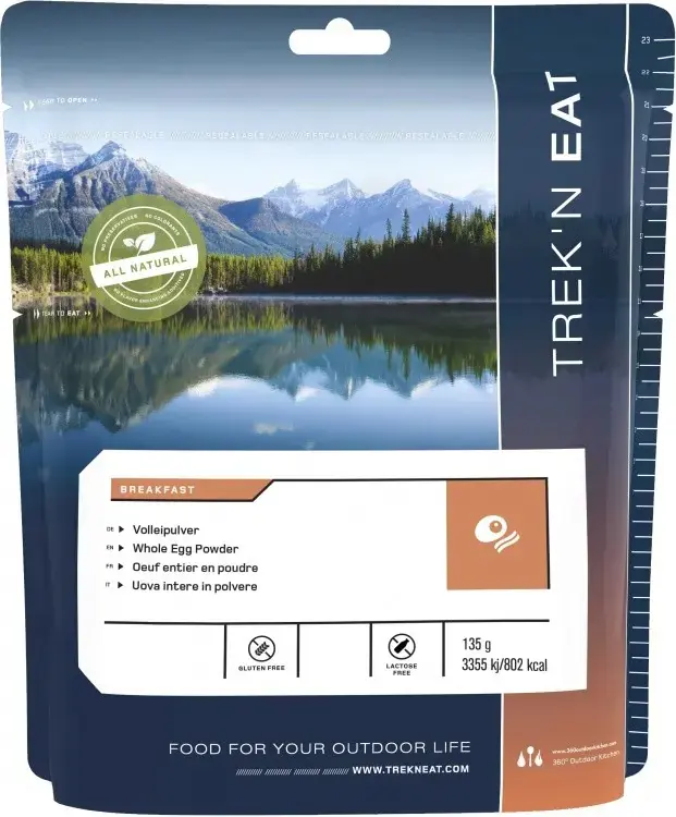 Trek N Eat Volleipulver 135 g Expressversand