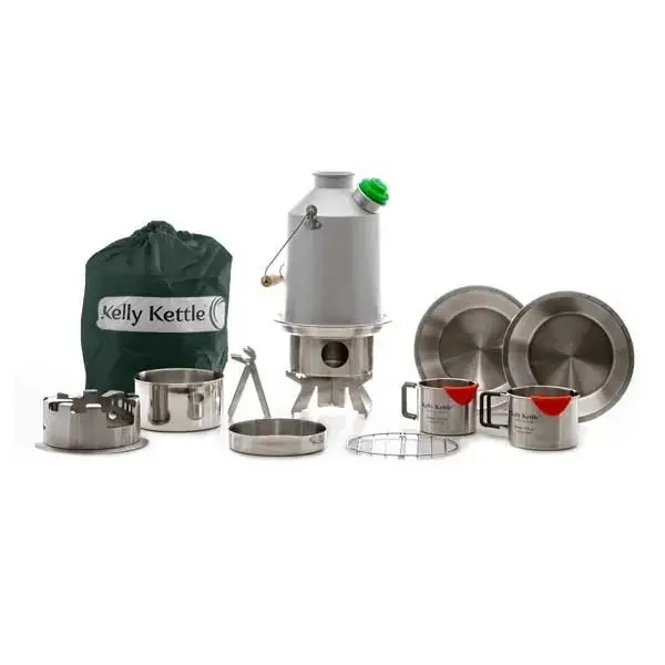 Kelly Kettle Scout 1,2L Kit Edelstahl Super-Preis