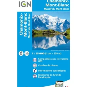 Preisreduziert IGN OT Chamonix Massif Du Mt. Blanc