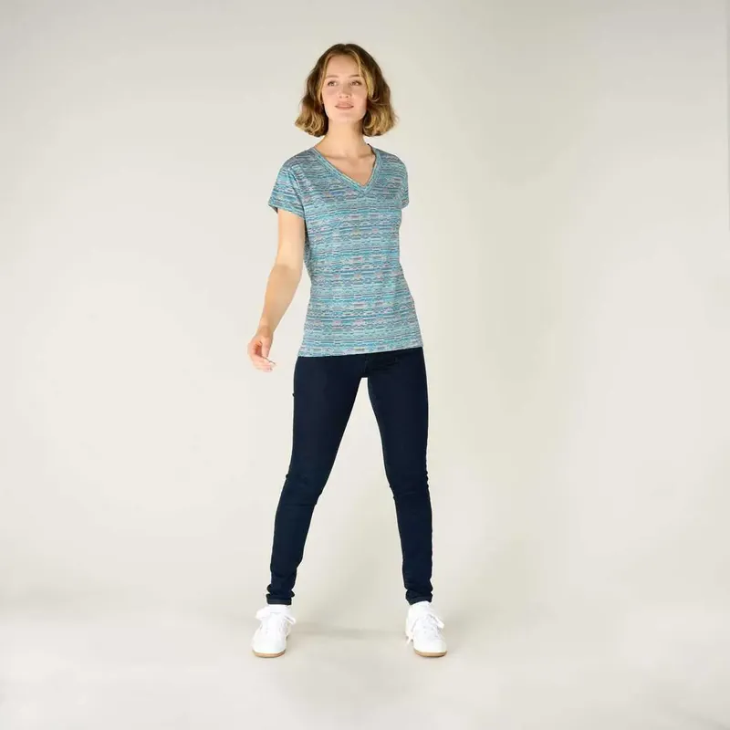 Sherpa Adventure Gear Neha Tee-W-Haze Tribal Geo Nur Für Kurze Zeit