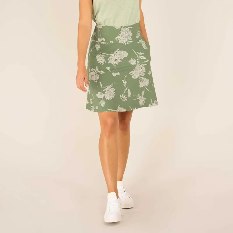 Sherpa Adventure Gear Padma Pull On Skirt-Thyme Lotus Neue Kollektion