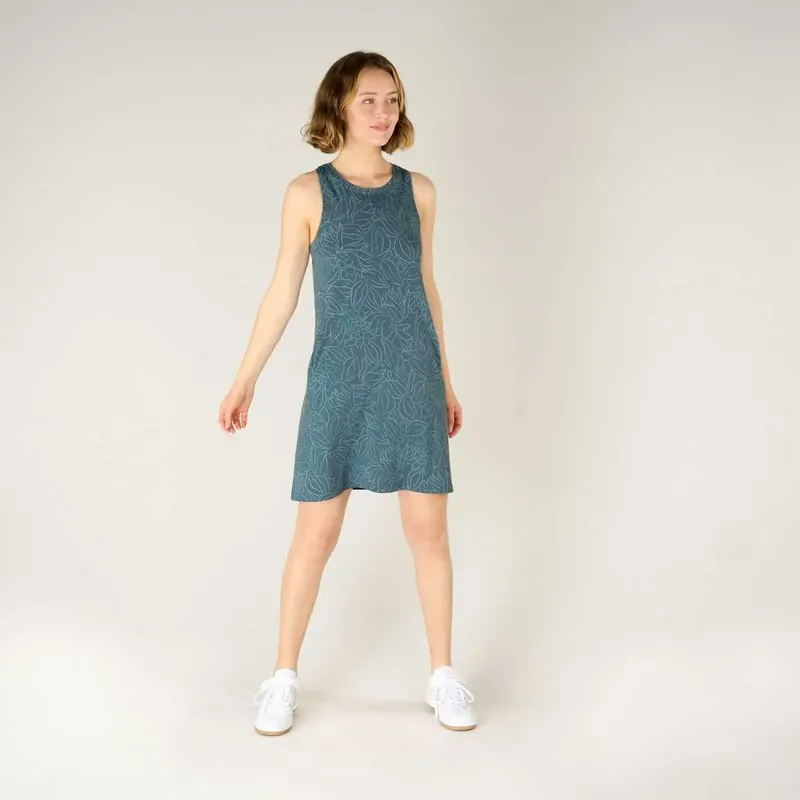 Sherpa Adventure Gear Padma Sporty Dress-W-Haze Leaf Geprüft
