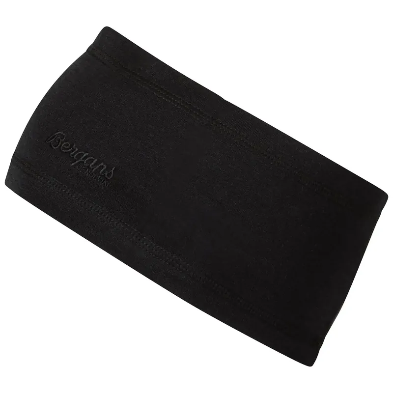 Bergans Bergans Wool Headband/Black Aktuell