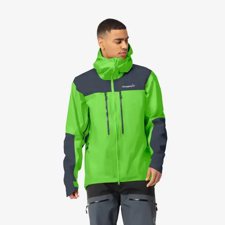 Norrøna Trollveggen GTX Pro Lt Jkt Green/Blk Neue Kollektion