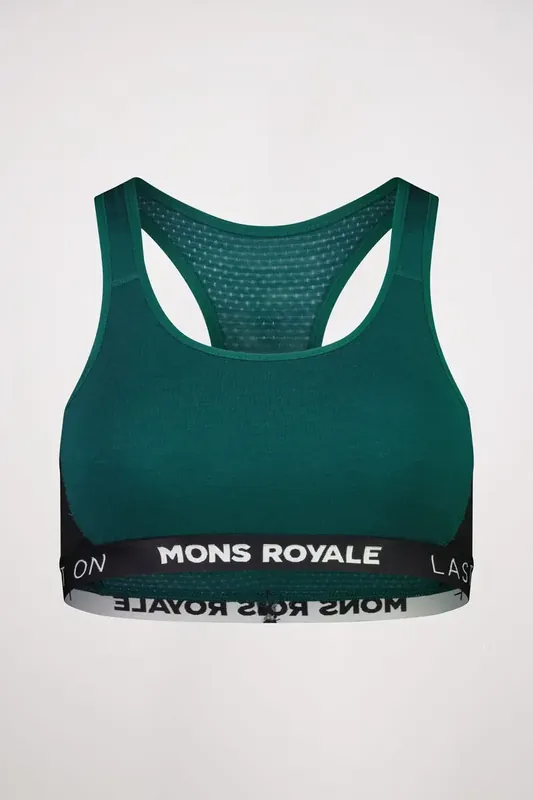 Geprüft Mons Royale Sierra Sports Bra W/Evergreen