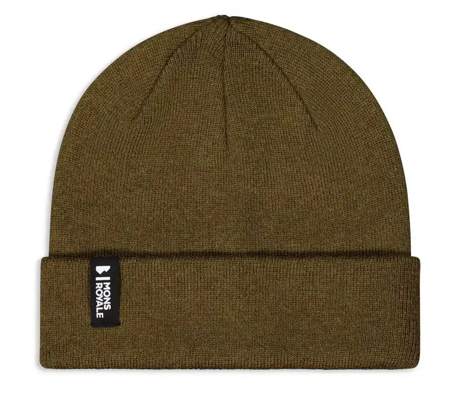 Schnäppchen Mons Royale McCloud Merino Beanie Lichen