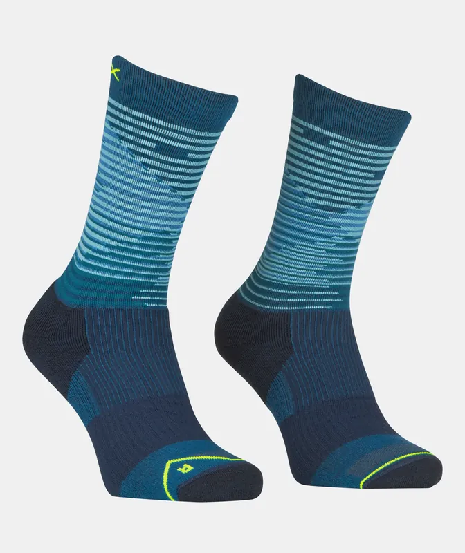 Ortovox All Mount Mid Socks Petrol Blue Must-Have