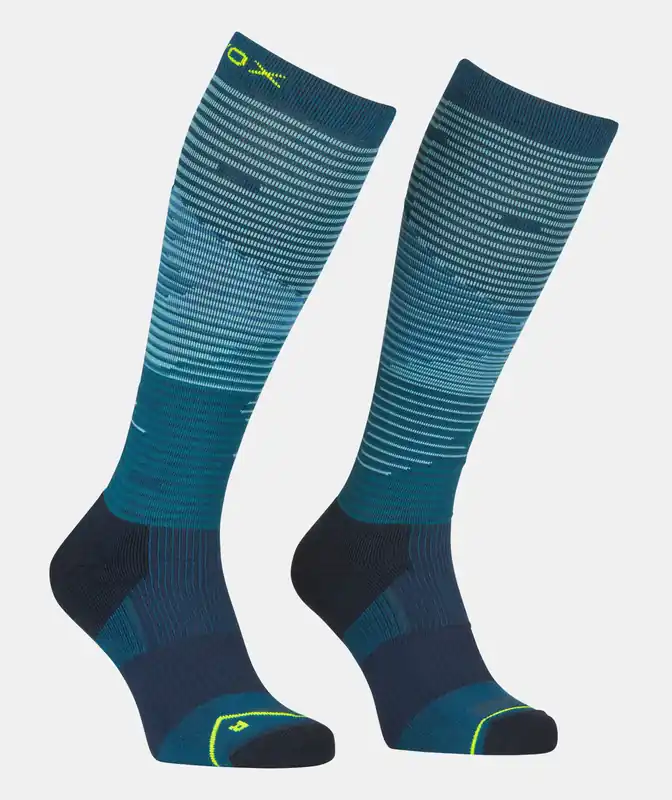 Ortovox All Mount Long Socks Petrol Blue Sonderangebot