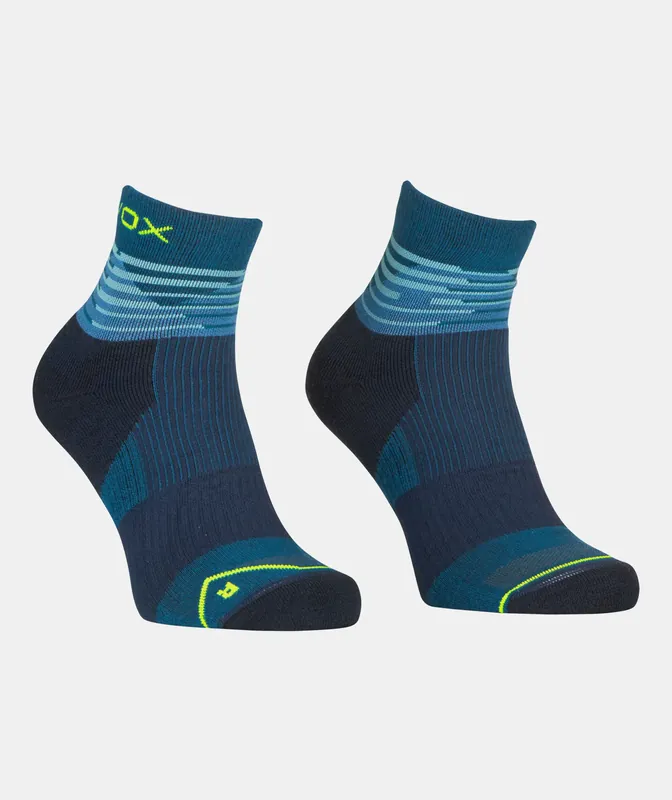 Ortovox All Mount Quarter Socks Petrol Blue Rabatt