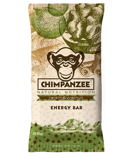 Chimpanzee Energy Bar Raisin & Walnut Must-Have