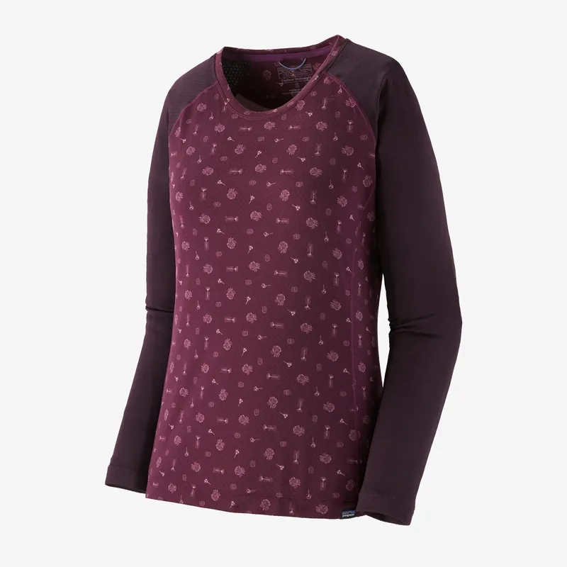 Patagonia Women LS Capilene Midweight Crew Night Plum Bestpreis