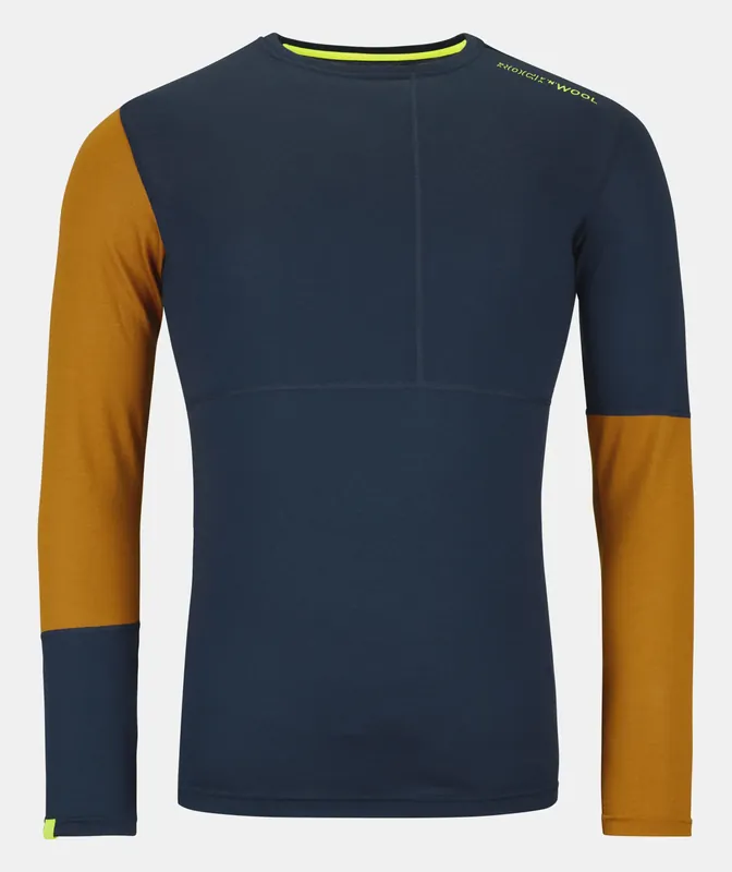 Ortovox 185 Rockn Wool LS Deep Ocean Sonderaktion
