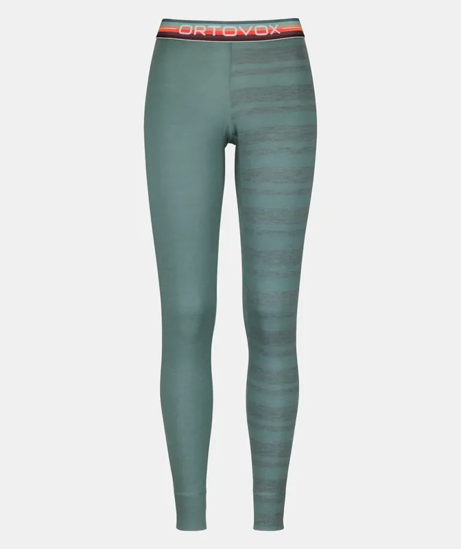 Expressversand Ortovox 185 Rockn Wool Long Pant W Arcticgrey