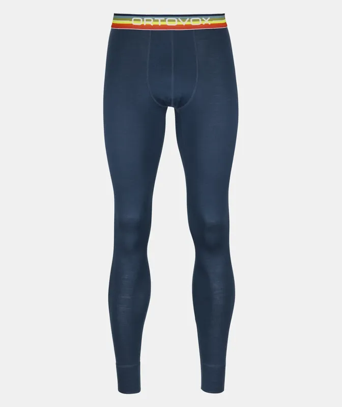 Neue Kollektion Ortovox 185 Rockn Wool Long Pants Deep Ocean