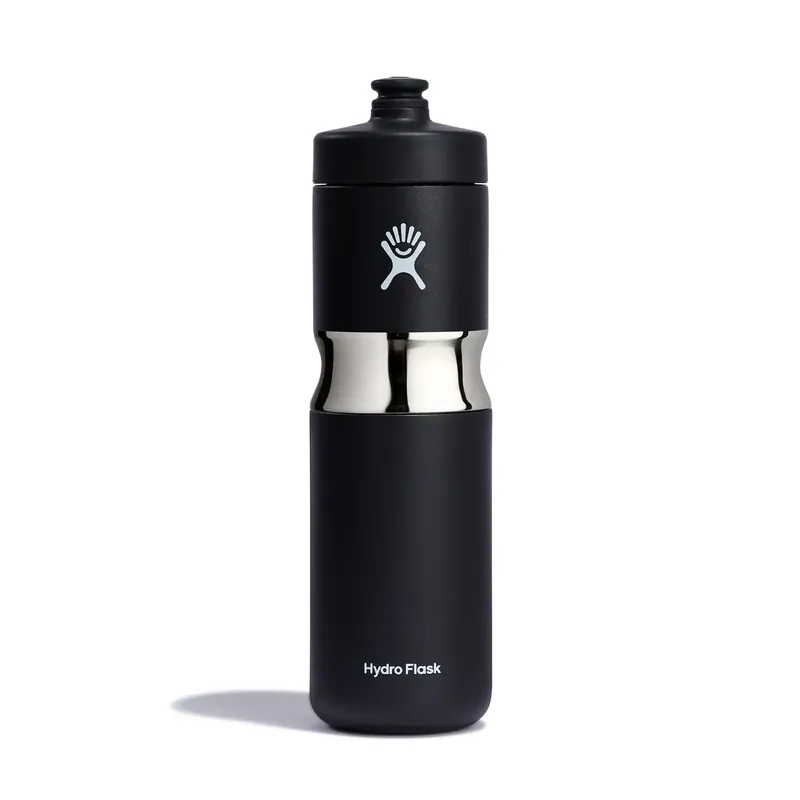 Top-Angebot Hydro Flask Hydro 20oz Wide Mouth Ins. Sport Bottle Black