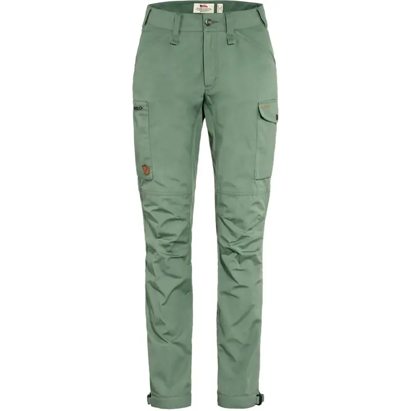 Preisreduziert Fjällräven Kaipak Trousers Curved W/Patina Green