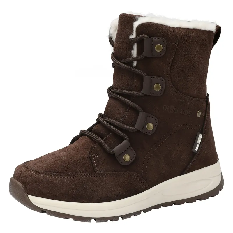 Bestpreis Trollkids Girls Arendal Winter Boots Brown