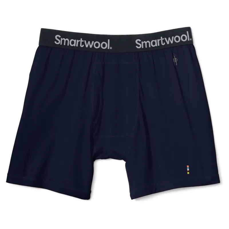 Smartwool Boxer Brief Deep Navy Neu Im Sortiment