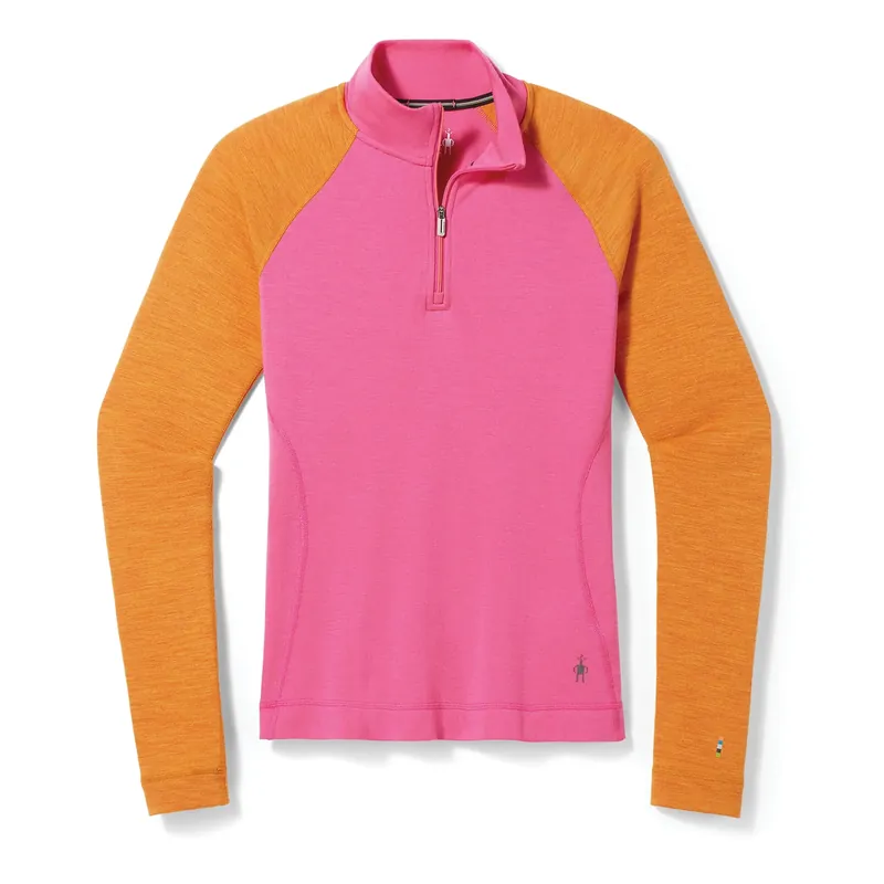 Sonderaktion Smartwool Classic Thermal 1/4 Zip W Power/Pink