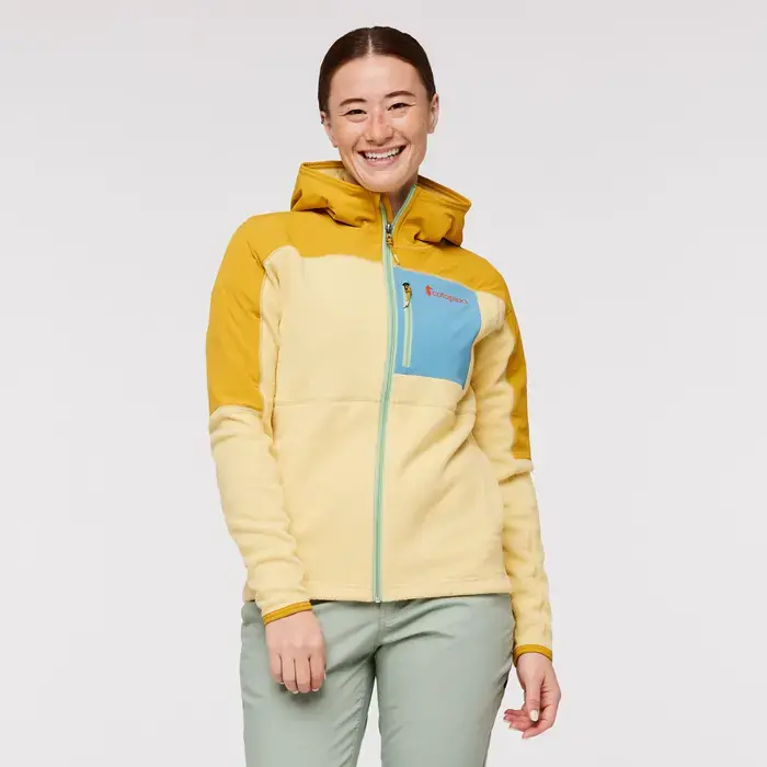 Direkt Vom Hersteller Cotopaxi Abrazo Hood FZ Fleece JKT W Amber/Wheat