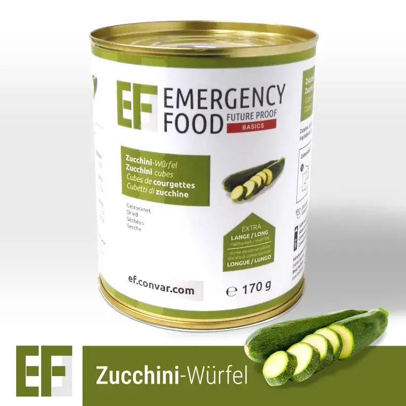 Bestseller Convar EF Basics Zucchiniwürfel 170g