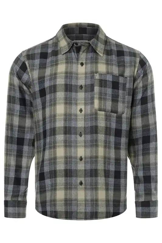 Echt Marmot Fairfax Novelty LW Flannel-Black