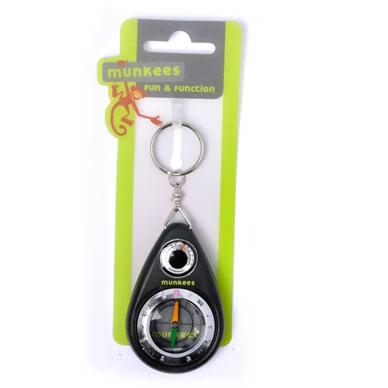 Solange Der Vorrat Reicht Munkees Schlüsselanh. Thermometer Kompass