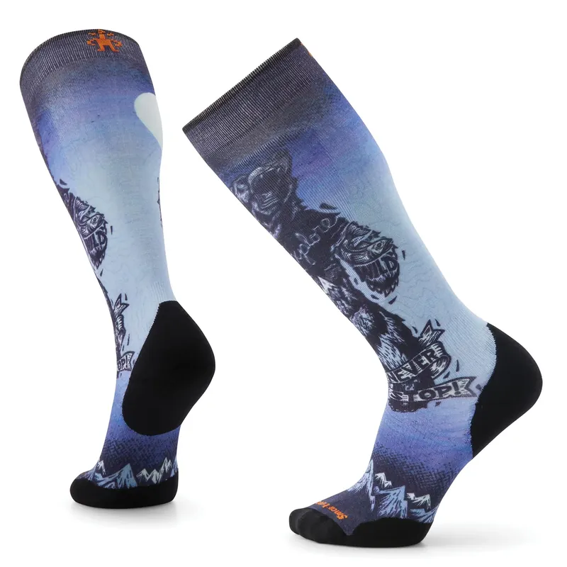 Smartwool Skisocken Targeted Cushion Always Explore Print OTC Multi Color Ausverkauf