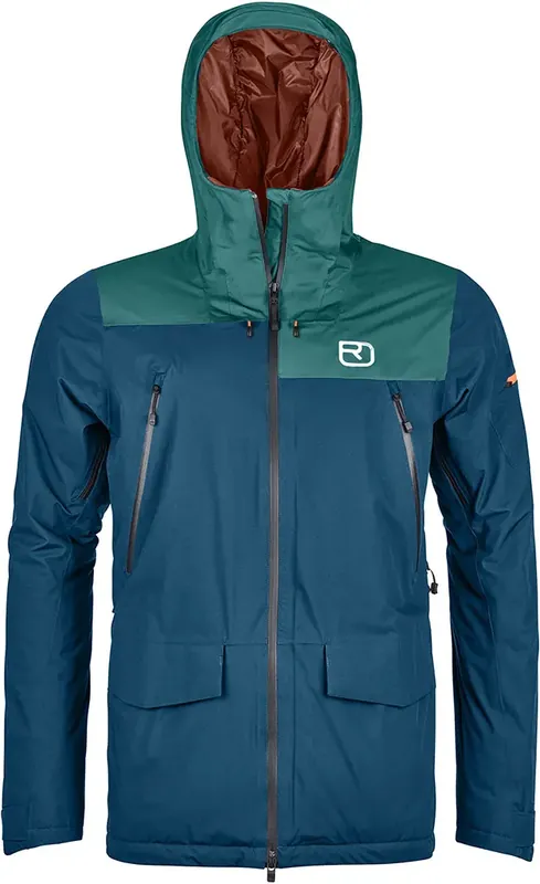 Meistverkauft Ortovox 2L Swisswool Sedrun Jacket Men - petrol blue