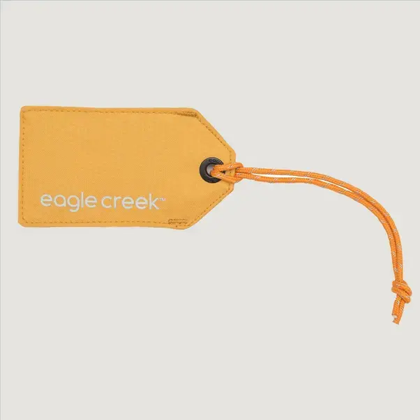 Eagle Creek Reflective Luggage Tag Sahara Yellow Versand Am Gleichen Tag