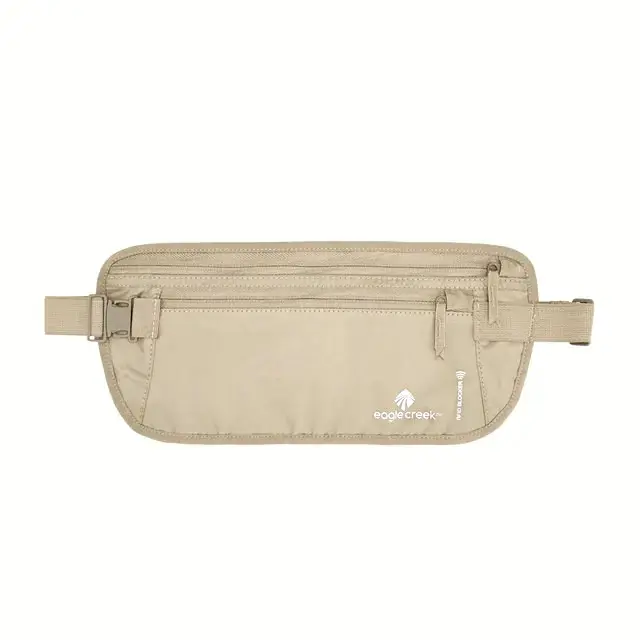 Neuheit Eagle Creek RFID Blocker Money Belt DLX - tan