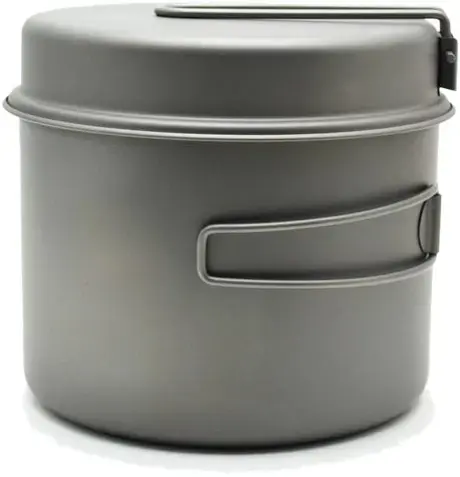 Toaks Titanium 1600ml Pot with Pan Must-Have