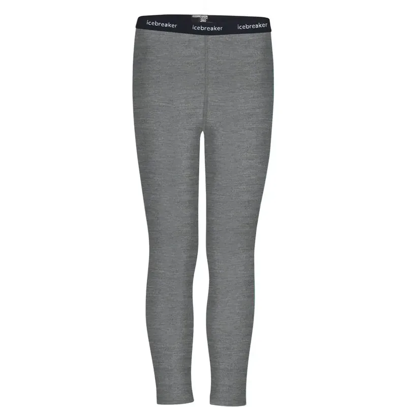 Jetzt Bestellen Icebreaker 260 Tech Leggings Kids Gritstone Heather - 10 Jahre